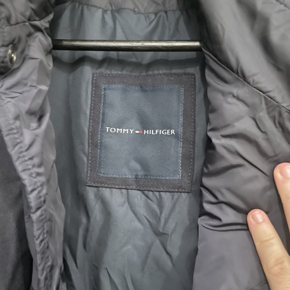 Tommy Hilfiger - Trench Coat Winter Jacket - L - Picture 3 of 7